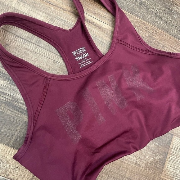 PINK ULTIMATE SPORT BRA - Picture 4 of 5